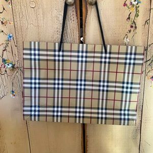 Paper bag measuring 16 by 12